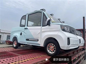 Tvådörrars elektrisk pickup